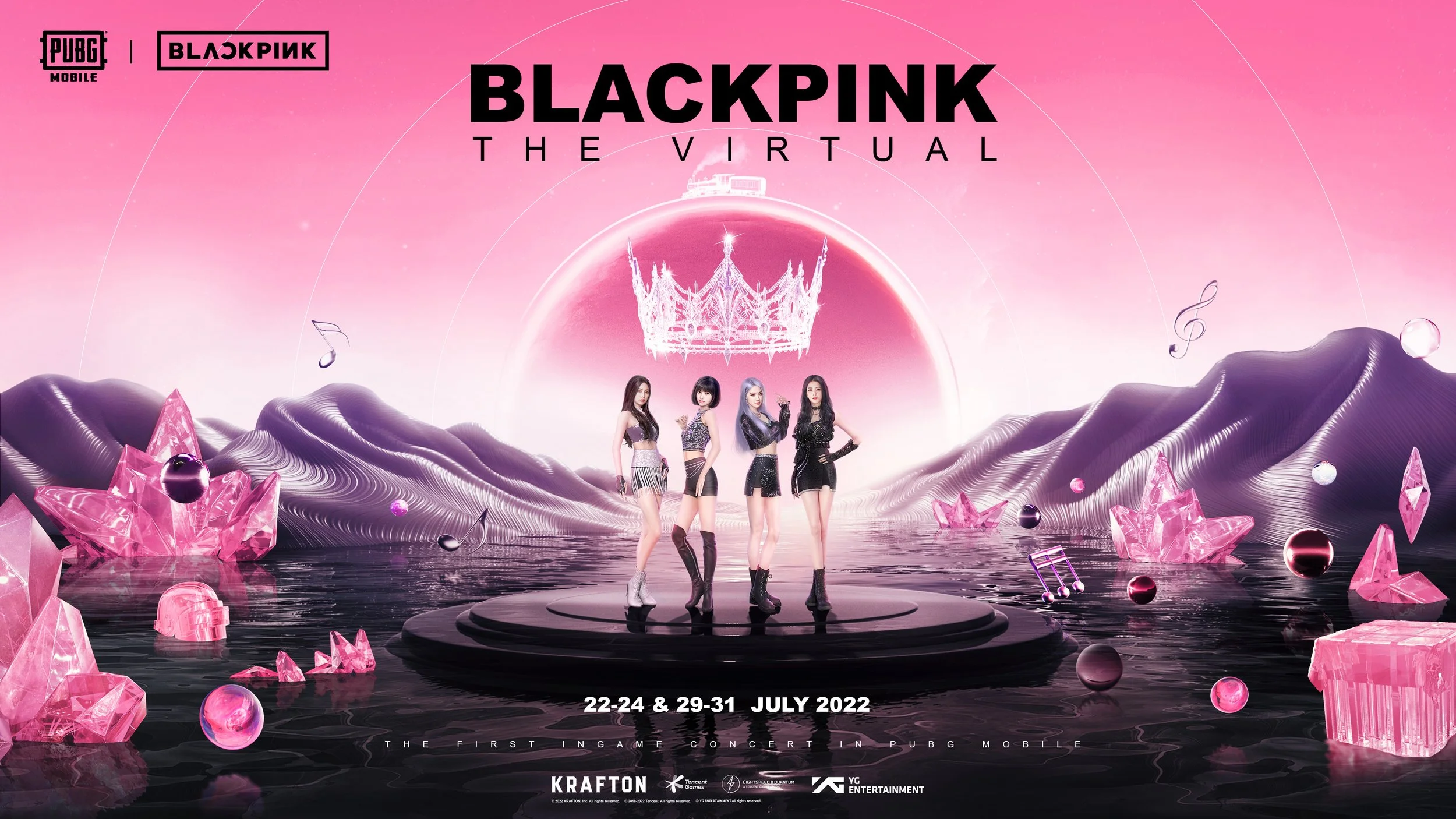 Blackpink x PUBG Mobile: The Virtual — Greysuitcase